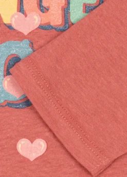 ERA LANGÆRMET T SHIRT - faded rose