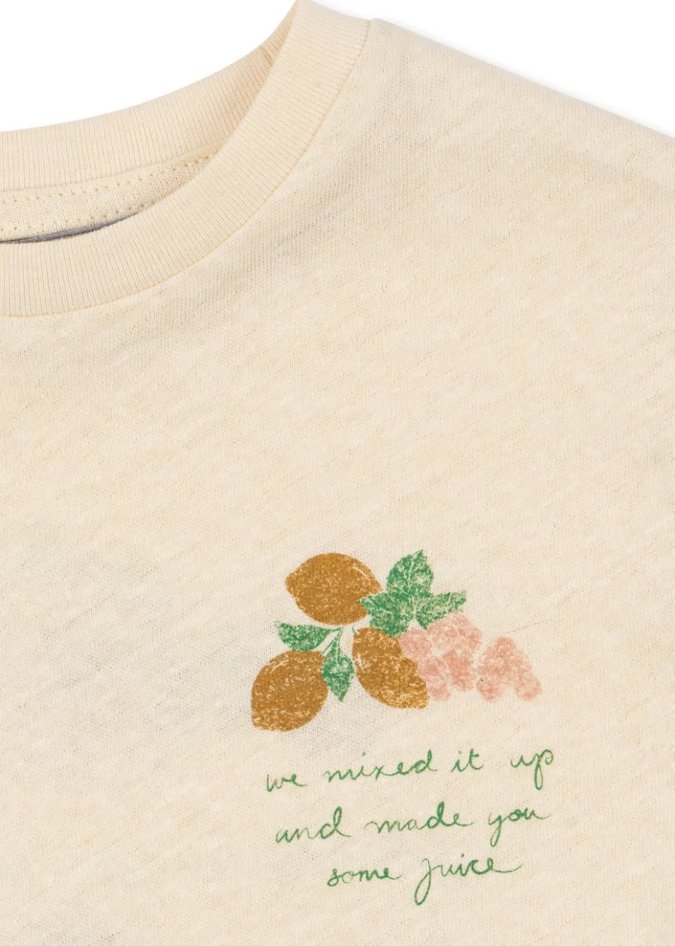Era T Shirt - buttercream/juicy