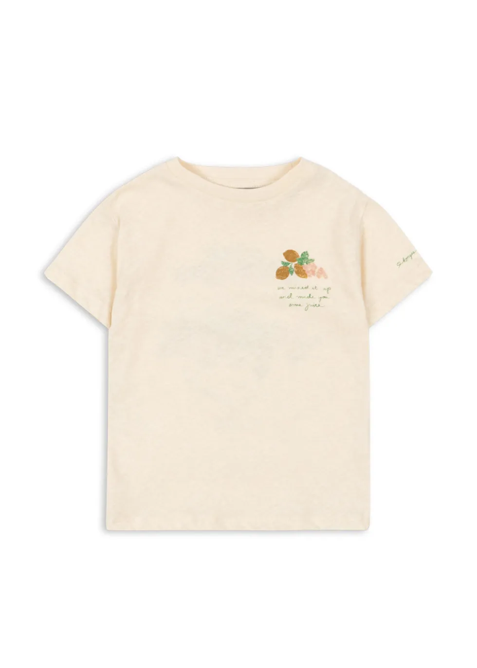 Era T Shirt - buttercream/juicy