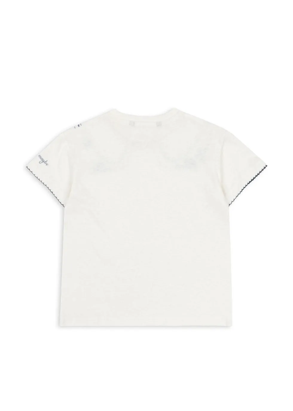 era t shirt - off white/bow collar