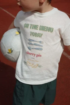 Era T Shirt - off white/on the menu