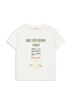 Era T Shirt - off white/on the menu