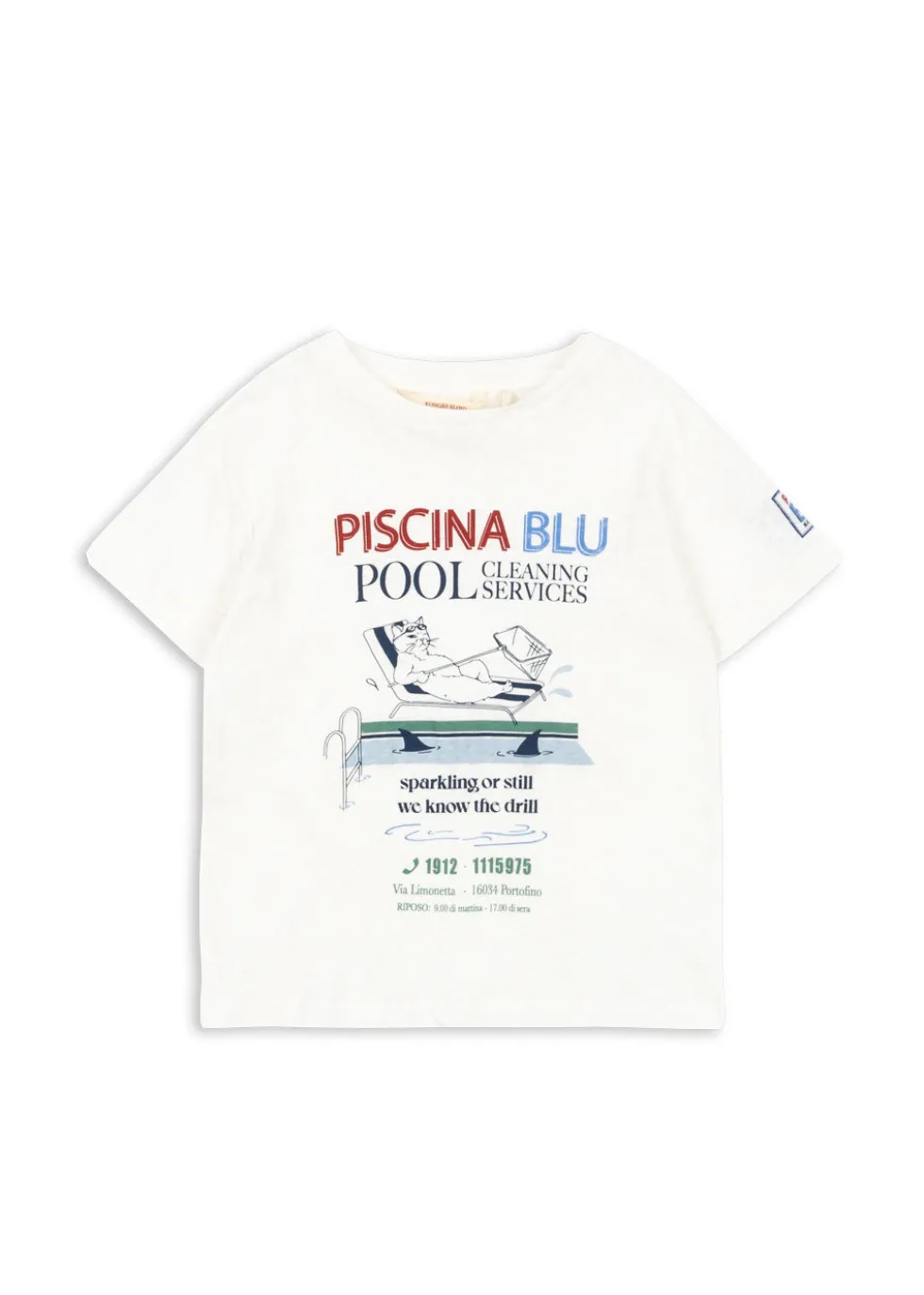 Era T Shirt - off white/piscina