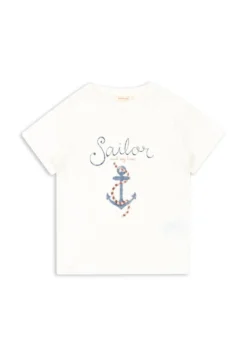 era t shirt - off white/sailor