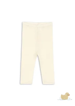 Erba uld leggings - beige melange