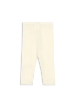 Erba uld leggings - beige melange