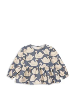 EVIA BLOUSE - swan