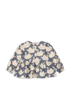 EVIA BLOUSE - swan