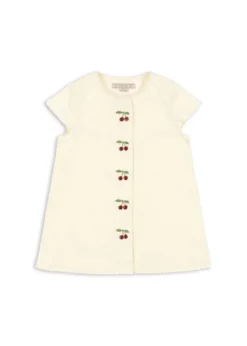 Evia Cherry Kjole - cloud cream