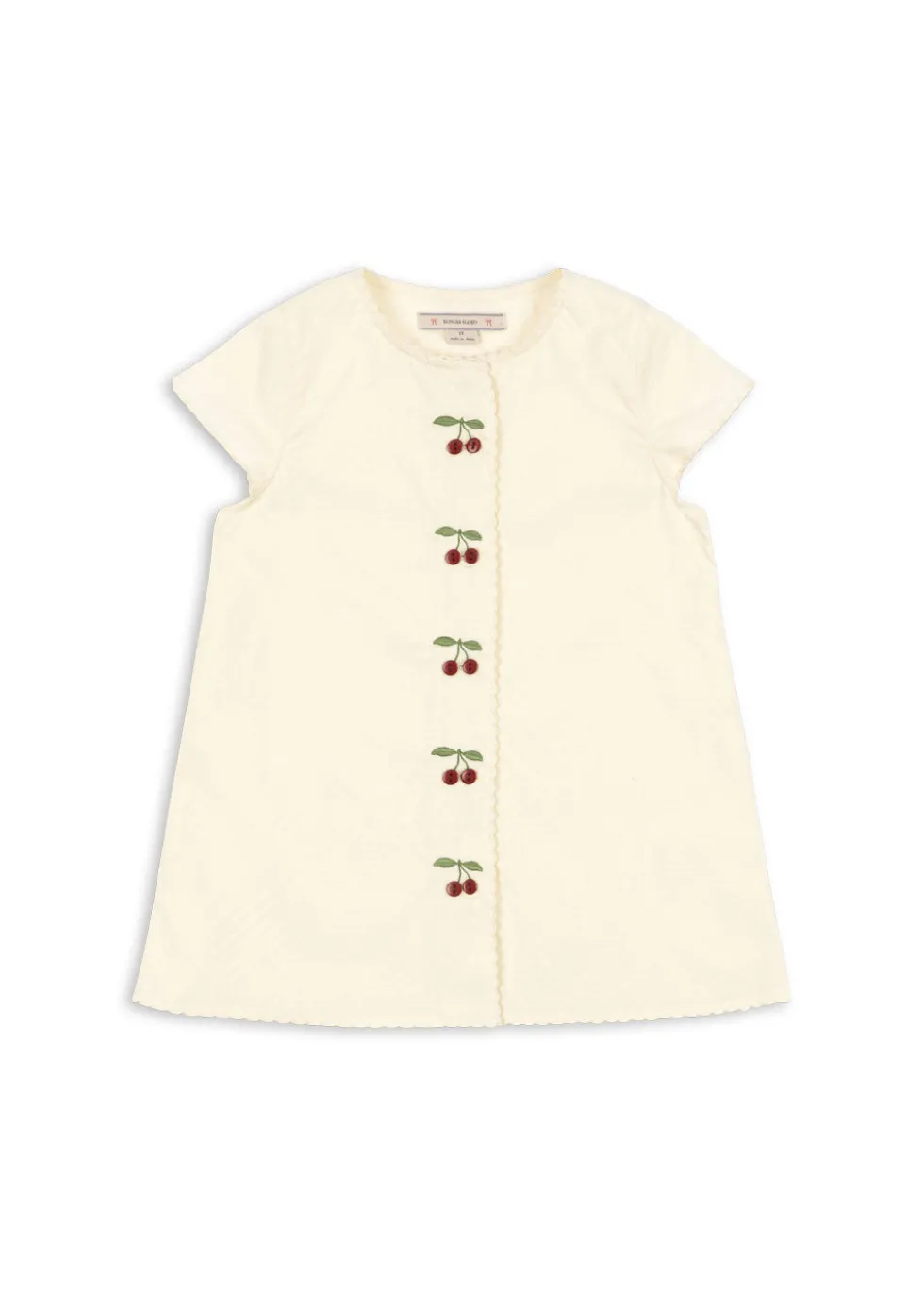 Evia Cherry Kjole - cloud cream