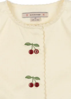 Evia Cherry Kjole - cloud cream