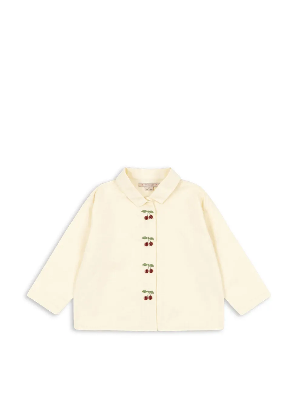 Evia Cherry Skjorte - cloud cream