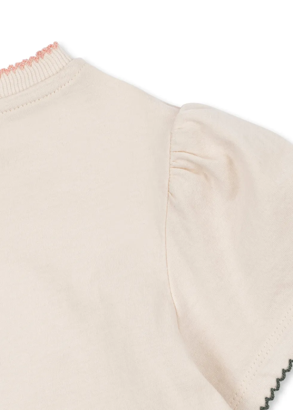 Famo Puff T Shirt - buttercream