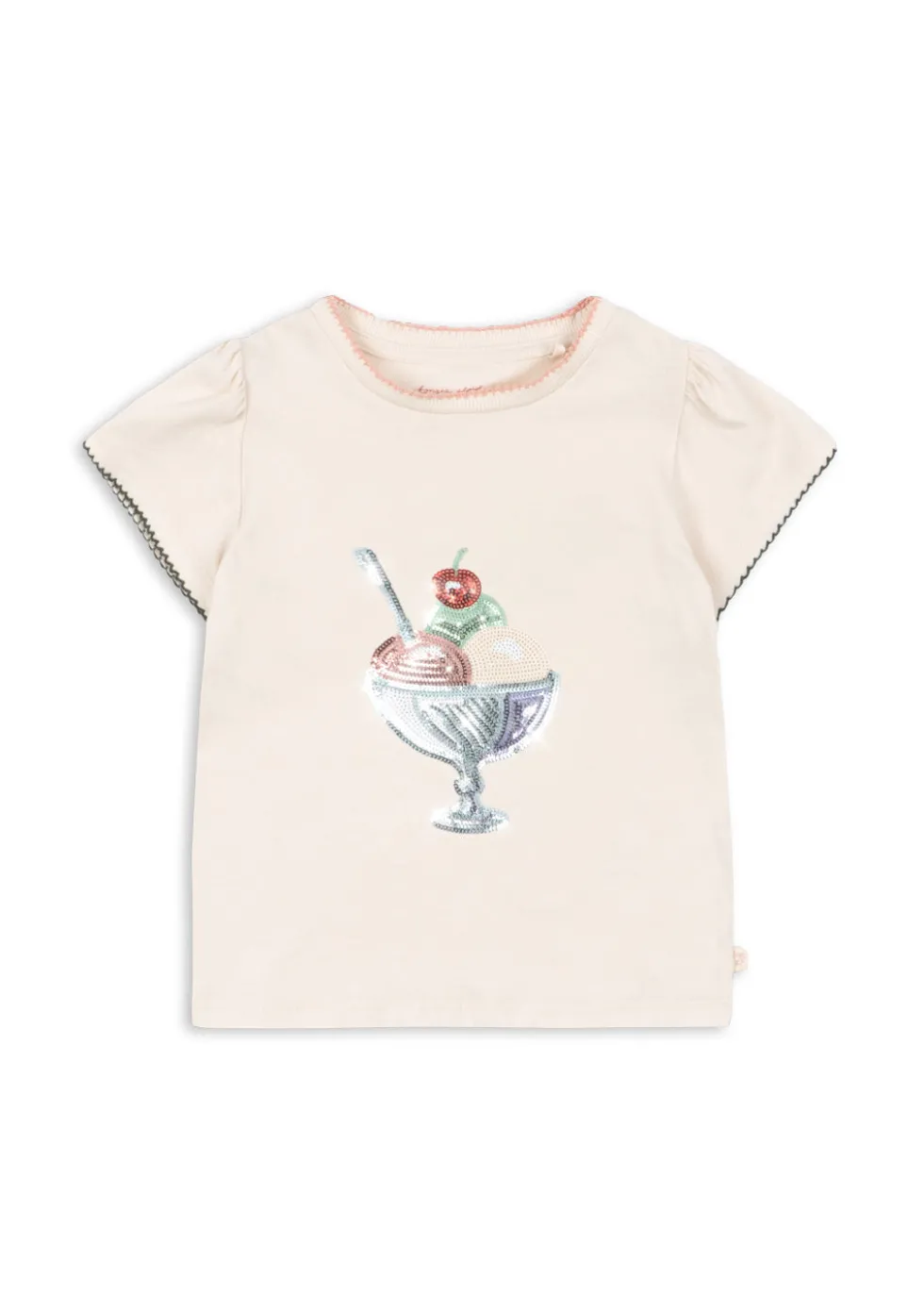 Famo Puff T Shirt - buttercream