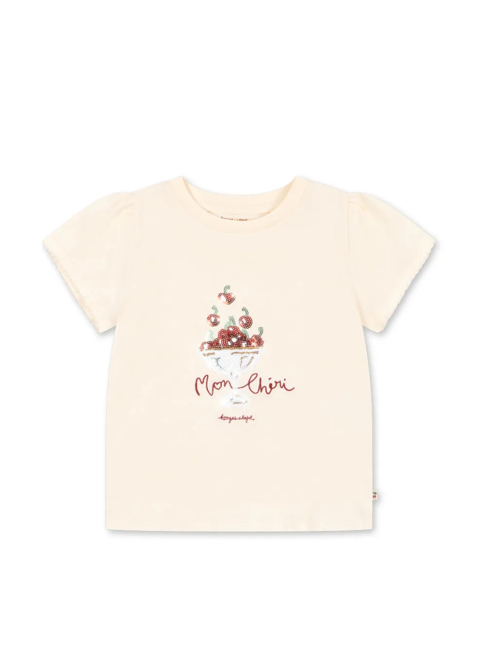 FAMO PUFF T SHIRT - ecru
