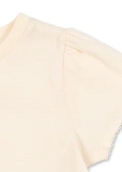 FAMO PUFF T SHIRT - ecru