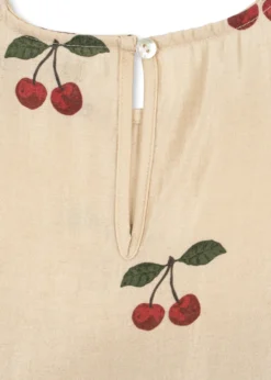 FANYA CHERRY DRESS - ma grande cerise pearl