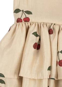FANYA CHERRY DRESS - ma grande cerise pearl