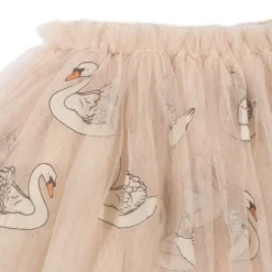 Fayette nederdel - swan glitter
