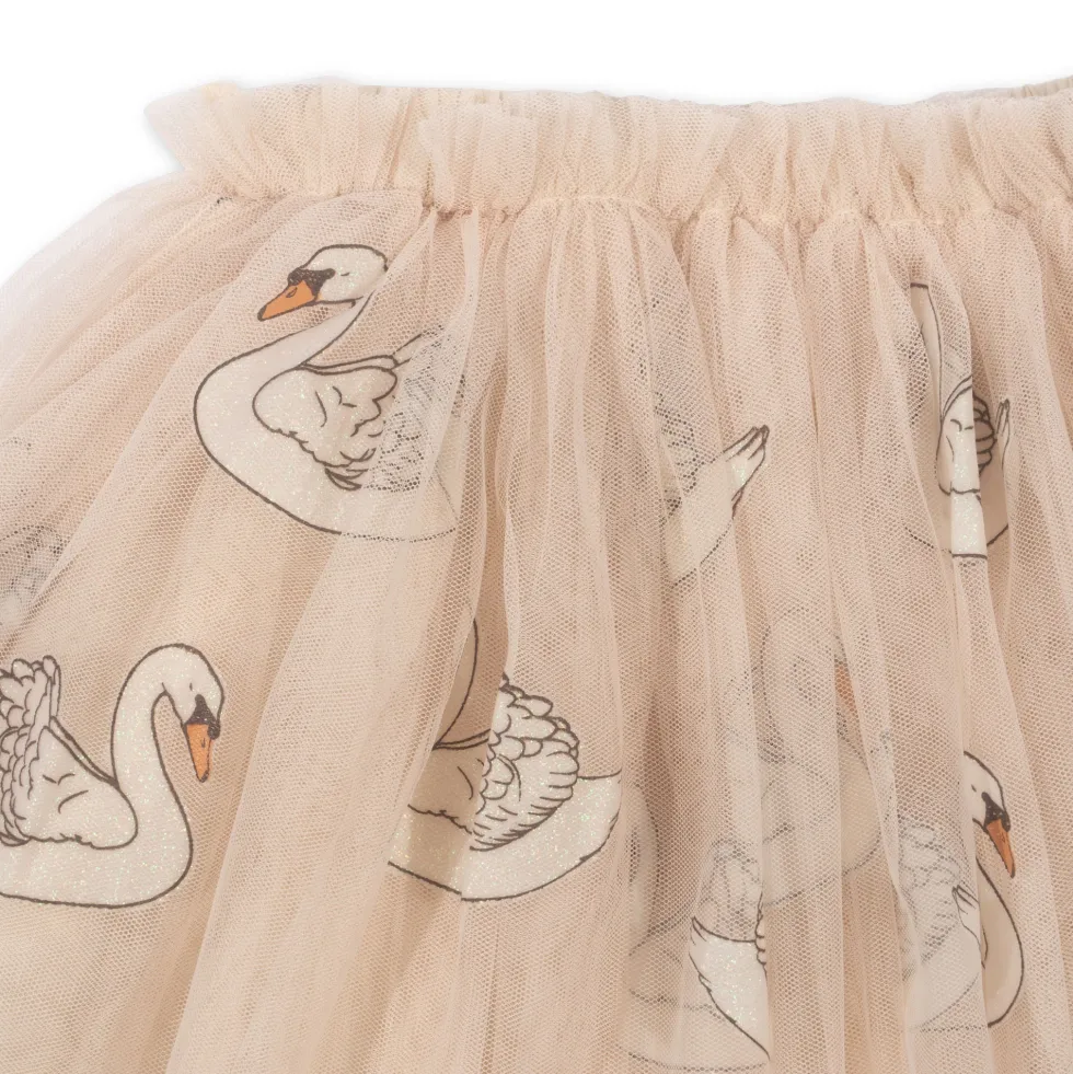 Fayette nederdel - swan glitter