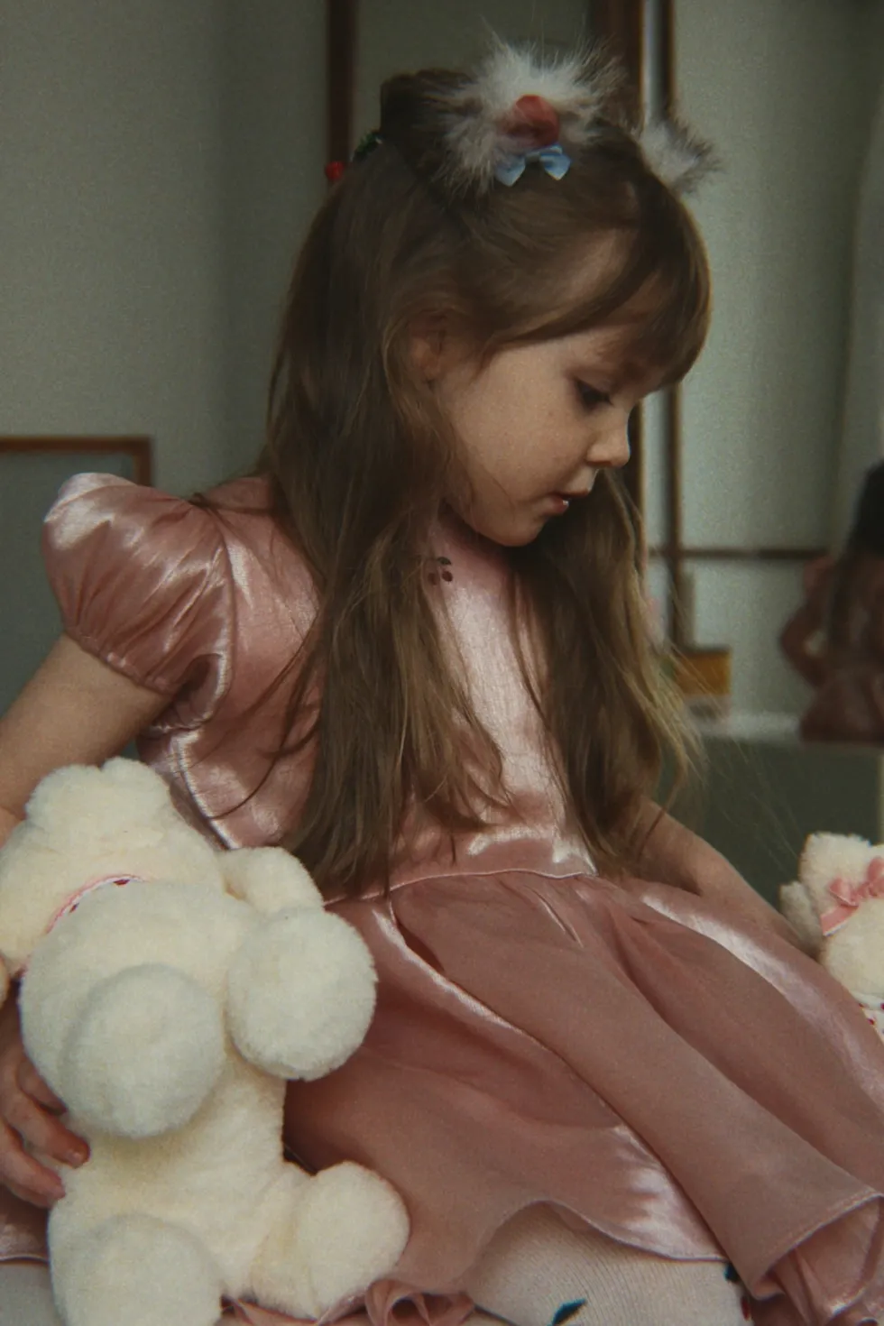 Fia Kjole - silver pink
