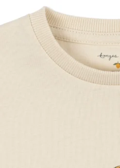 FILI LANGÆRMET T SHIRT - almond milk