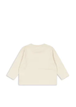 FILI LANGÆRMET T SHIRT - almond milk