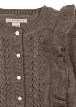 Fiol cardigan - bunny brown melange