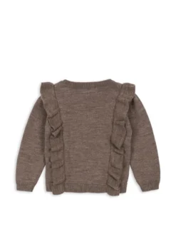 Fiol cardigan - bunny brown melange