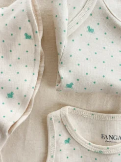 FIO 2 PACK SL BODY OCS - lago verde aop/buttercream