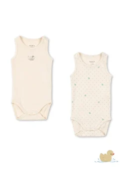 FIO 2 PACK SL BODY OCS - lago verde aop/buttercream