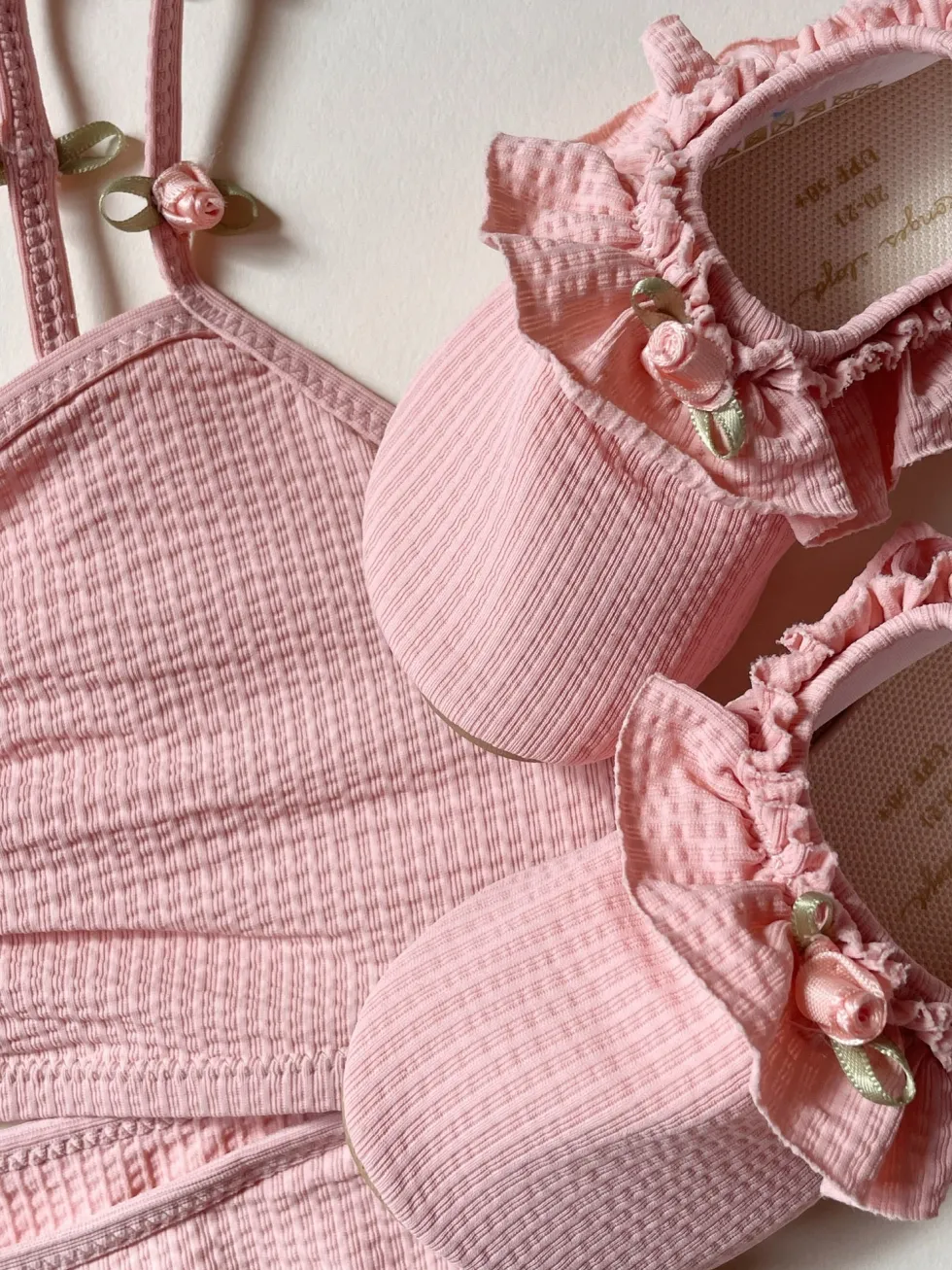 Fleuri bikini - powder pink