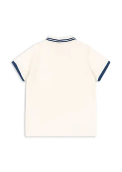 FLORIAN POLO SHIRT GOTS - antique white