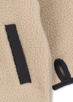 FLYNN FLEECEJAKKE - oxford tan
