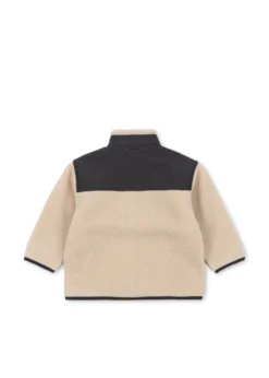FLYNN FLEECEJAKKE - oxford tan