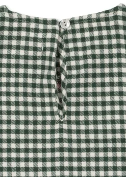 FORET Kjole - green check