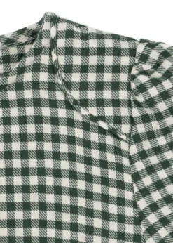 FORET Kjole - green check
