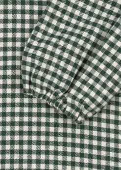 FORET Kjole - green check