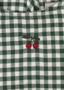 FORET Kjole - green check