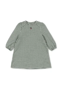 FORET Kjole - green check