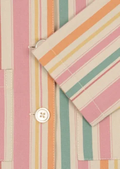 Frankie Overshirt - miami stripe