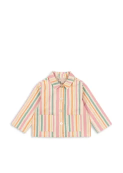 Frankie Overshirt - miami stripe