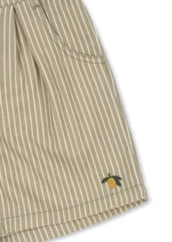 frankie shorts - tea stripe
