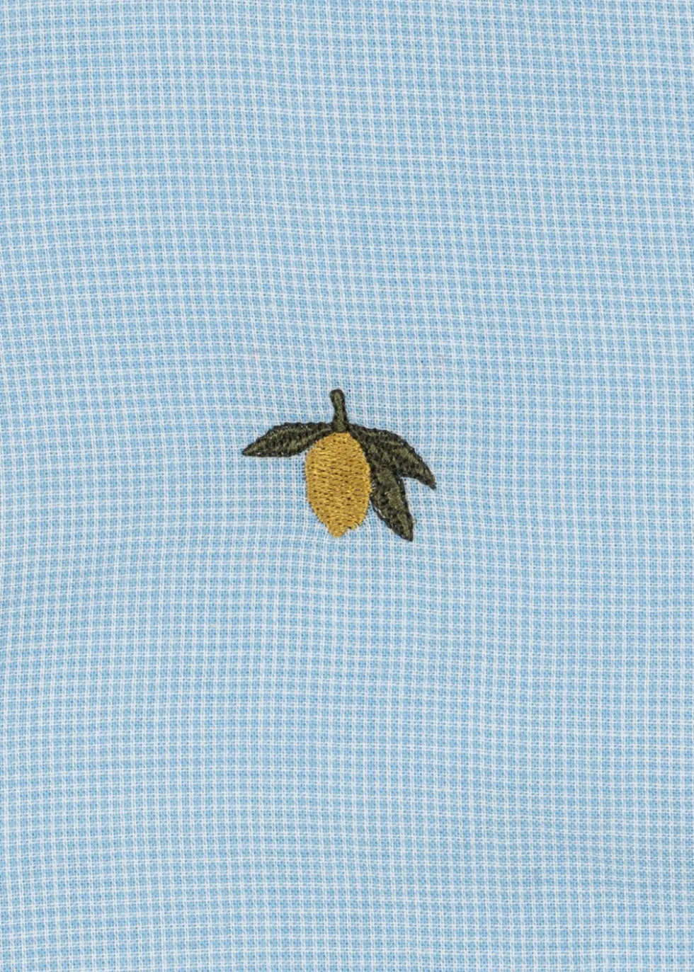 FRAN SKJORTE - blue check