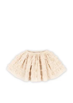 Frilla nederdel - buttercream