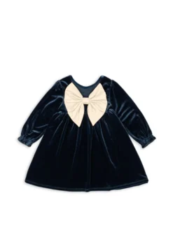 GIA BOW Kjole - navy blazer