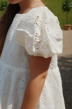 glaise kjole - antique white