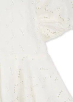 glaise kjole - antique white