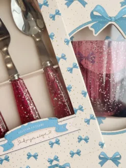 Glitter bestik - sparkling sangria