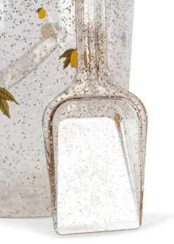 GLITTER BUCKET AND SHOVEL PRINT - lemon